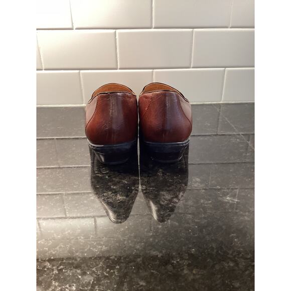 soft Women's embroidered leather loafer Hilllary color leaf women's us size 10W - Picture 6 of 11